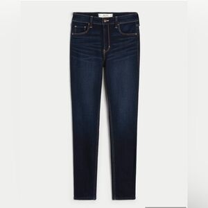 Hollister High-Rise Dark Wash Super Skinny Jeans